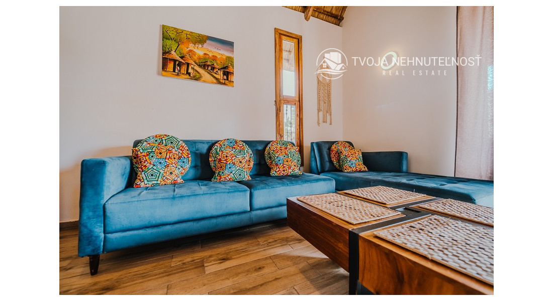 Zaria resort Zanzibar - dovolenkový prenájom bungalovu so záhradou pre 2-3 osoby D16