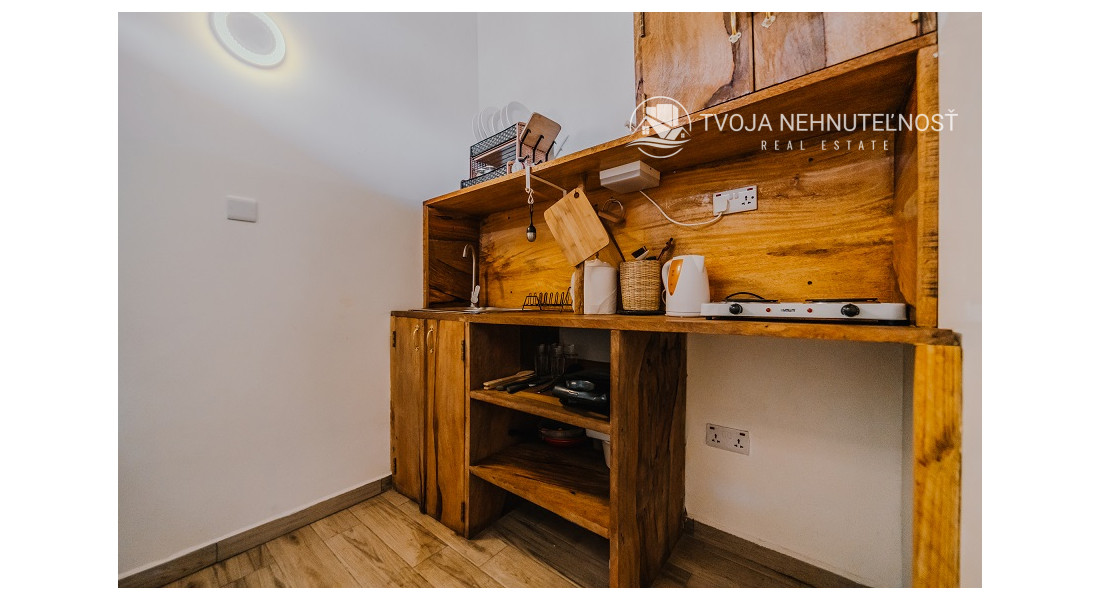 Zaria resort Zanzibar - dovolenkový prenájom bungalovu so záhradou pre 2-3 osoby D16