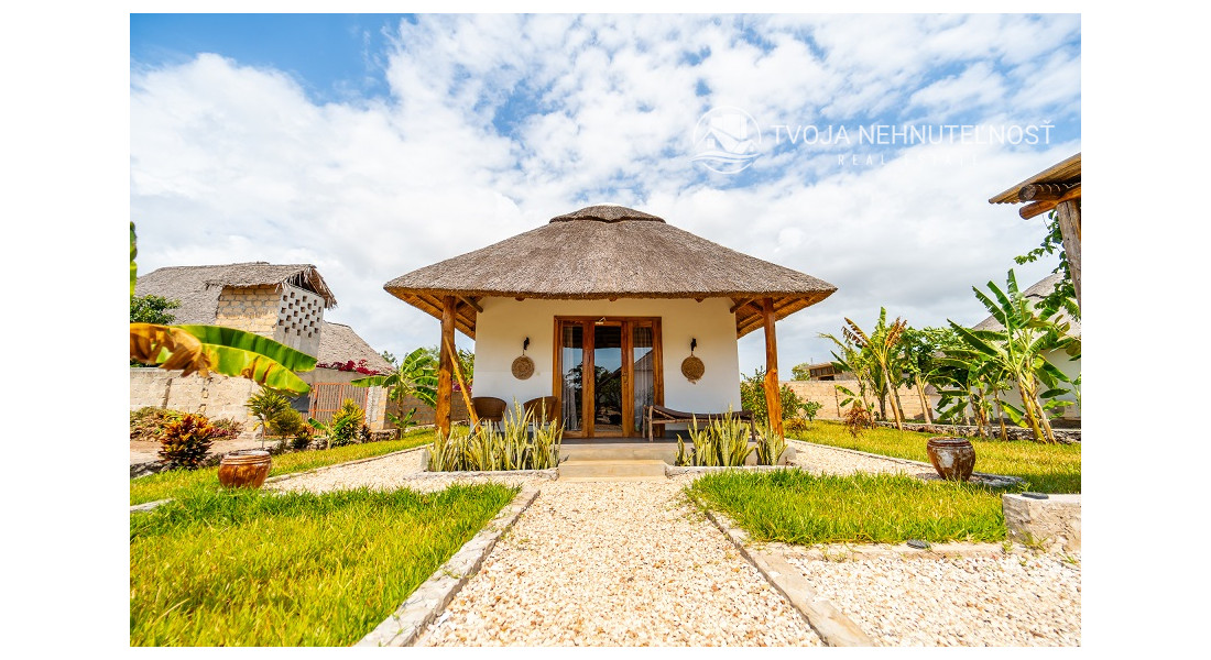 Zaria resort Zanzibar - dovolenkový prenájom bungalovu so záhradou pre 2-3 osoby D16
