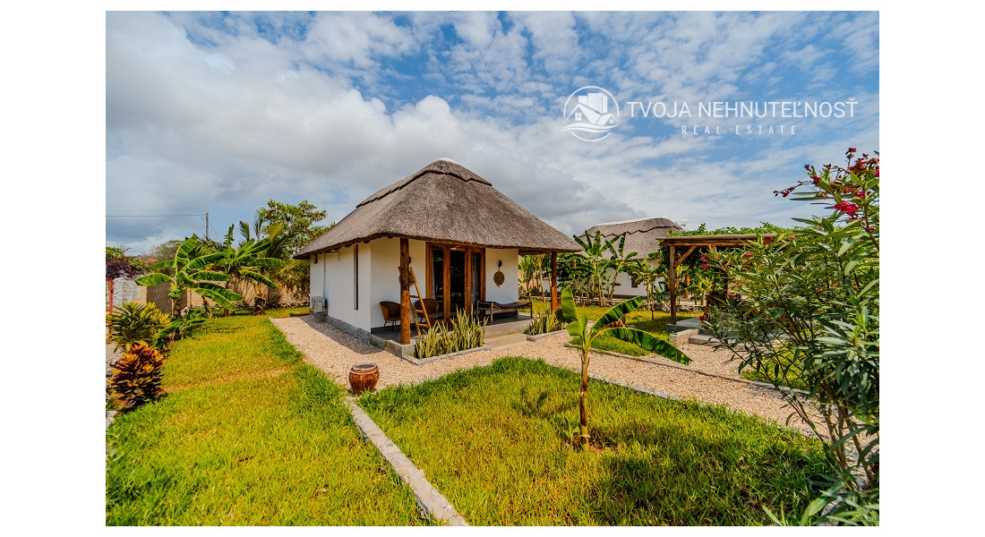 Zaria resort Zanzibar - dovolenkový prenájom bungalovu so záhradou pre 2-3 osoby D16