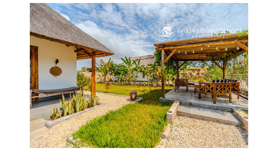 Zaria resort Zanzibar - dovolenkový prenájom bungalovu so záhradou pre 2-3 osoby D16