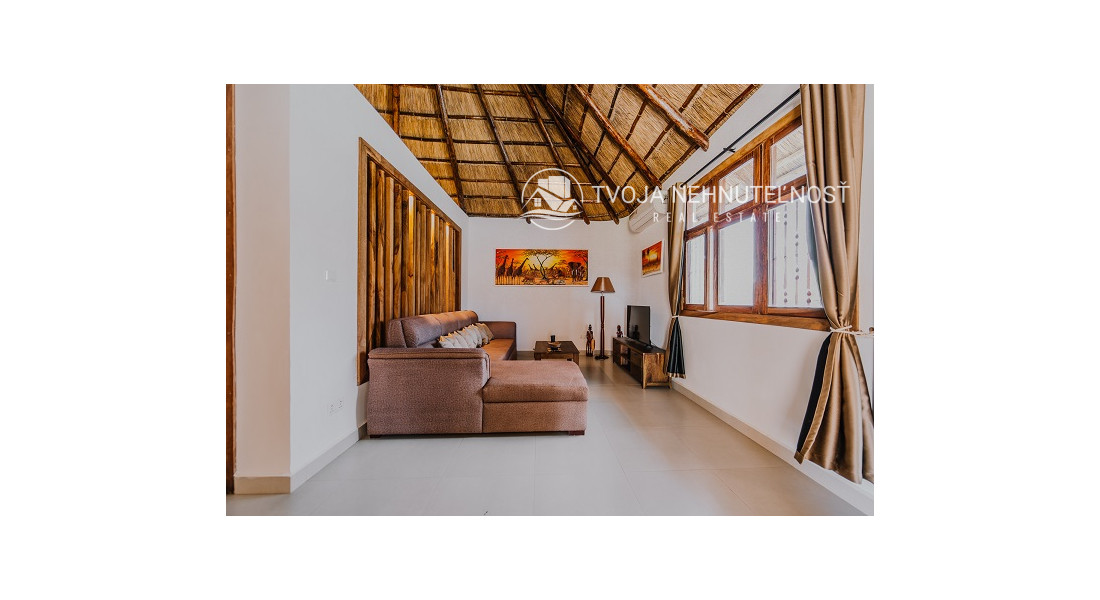Dovolenkový prenájom Zanzibar - bungalov pre náročných - so záhradou a bazénom