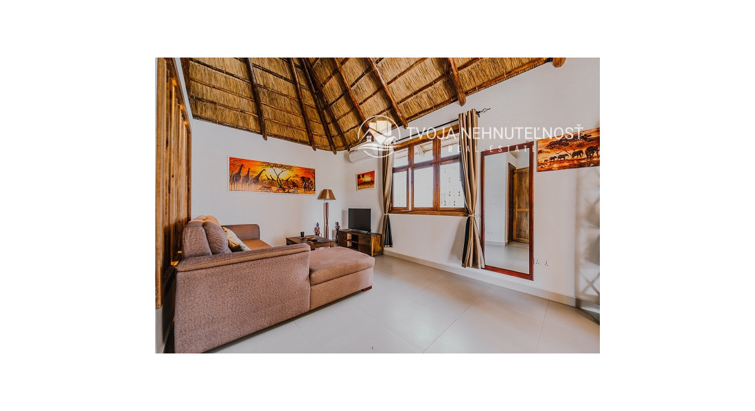 Dovolenkový prenájom Zanzibar - bungalov pre náročných - so záhradou a bazénom