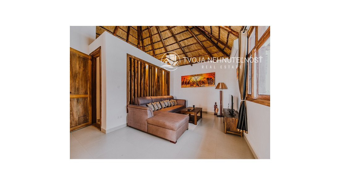 Dovolenkový prenájom Zanzibar - bungalov pre náročných - so záhradou a bazénom