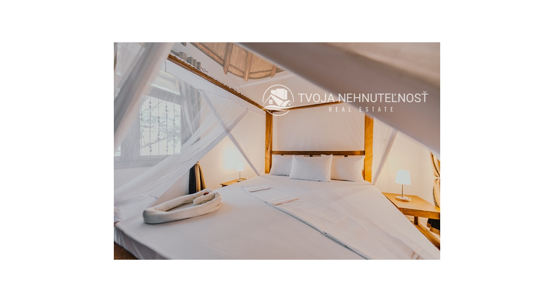 Dovolenkový prenájom Zanzibar - bungalov pre náročných - so záhradou a bazénom