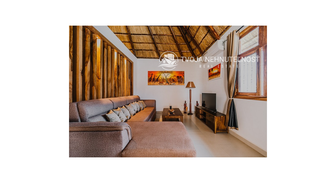 Dovolenkový prenájom Zanzibar - bungalov pre náročných - so záhradou a bazénom