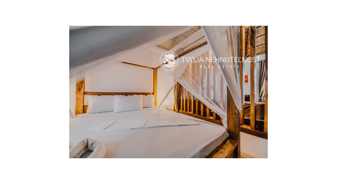 Dovolenkový prenájom Zanzibar - bungalov pre náročných - so záhradou a bazénom