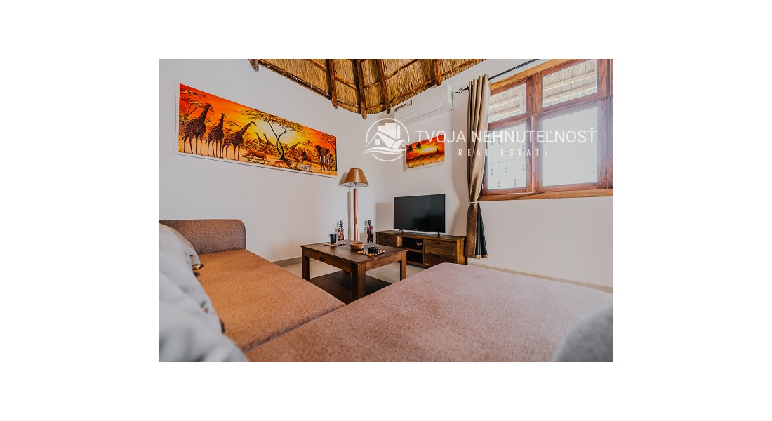 Dovolenkový prenájom Zanzibar - bungalov pre náročných - so záhradou a bazénom