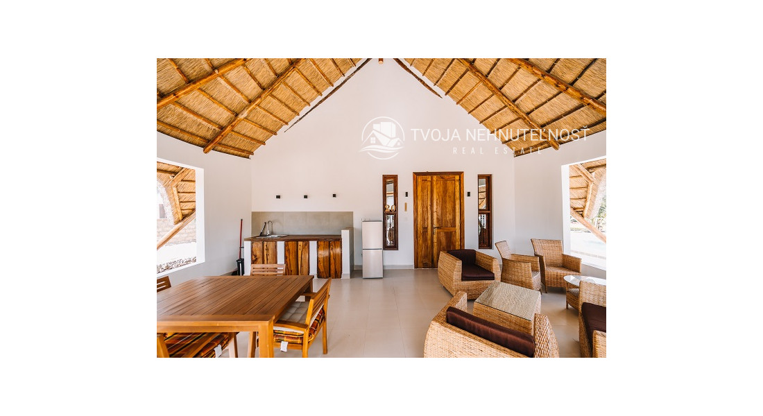 Dovolenkový prenájom Zanzibar - bungalov pre náročných - so záhradou a bazénom