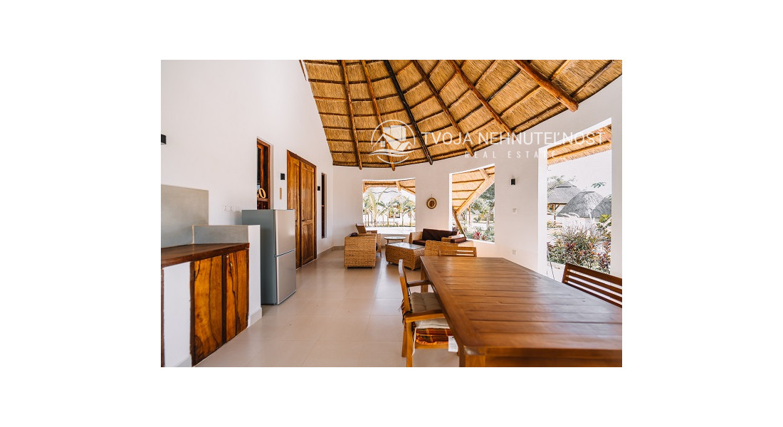 Dovolenkový prenájom Zanzibar - bungalov pre náročných - so záhradou a bazénom