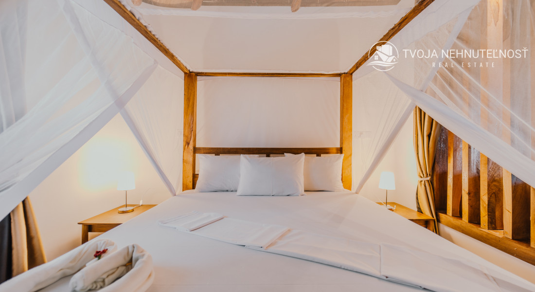 Dovolenkový prenájom Zanzibar - bungalov pre náročných - so záhradou a bazénom
