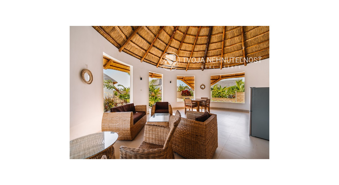 Dovolenkový prenájom Zanzibar - bungalov pre náročných - so záhradou a bazénom