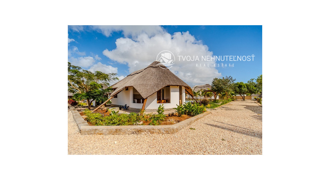 Dovolenkový prenájom Zanzibar - bungalov pre náročných - so záhradou a bazénom