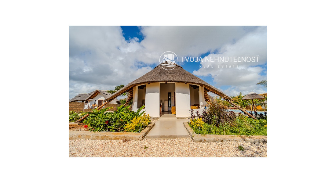 Dovolenkový prenájom Zanzibar - bungalov pre náročných - so záhradou a bazénom