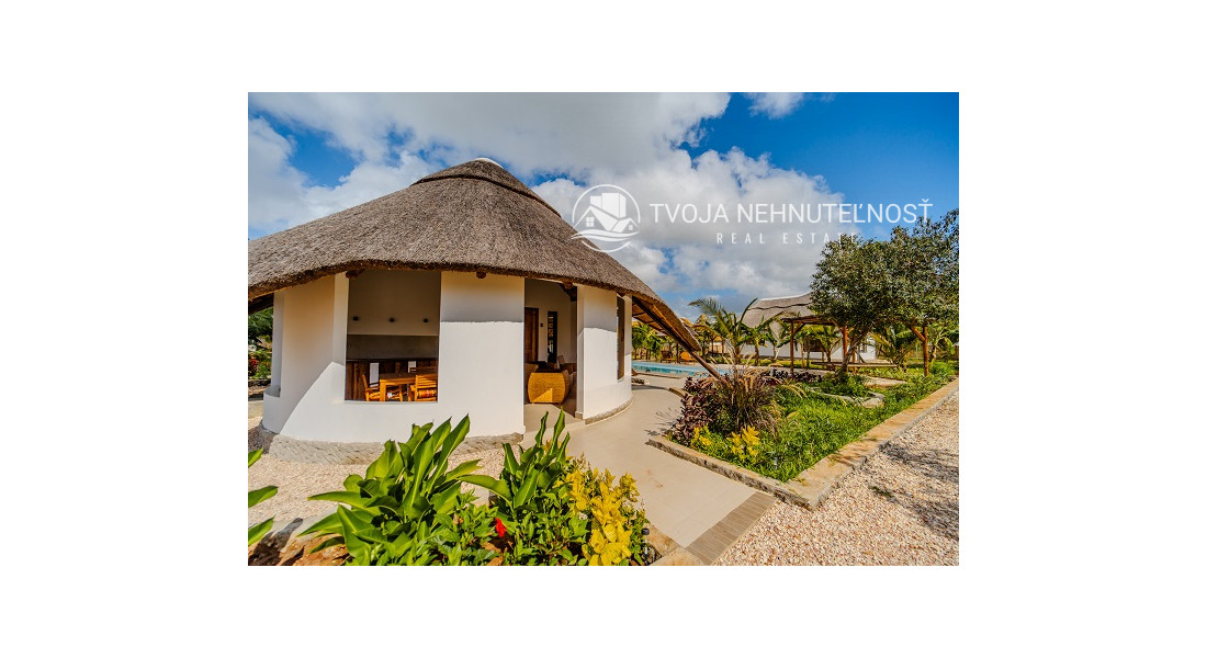 Dovolenkový prenájom Zanzibar - bungalov pre náročných - so záhradou a bazénom