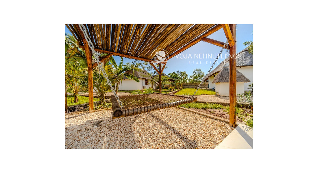 Dovolenkový prenájom Zanzibar - bungalov pre náročných - so záhradou a bazénom
