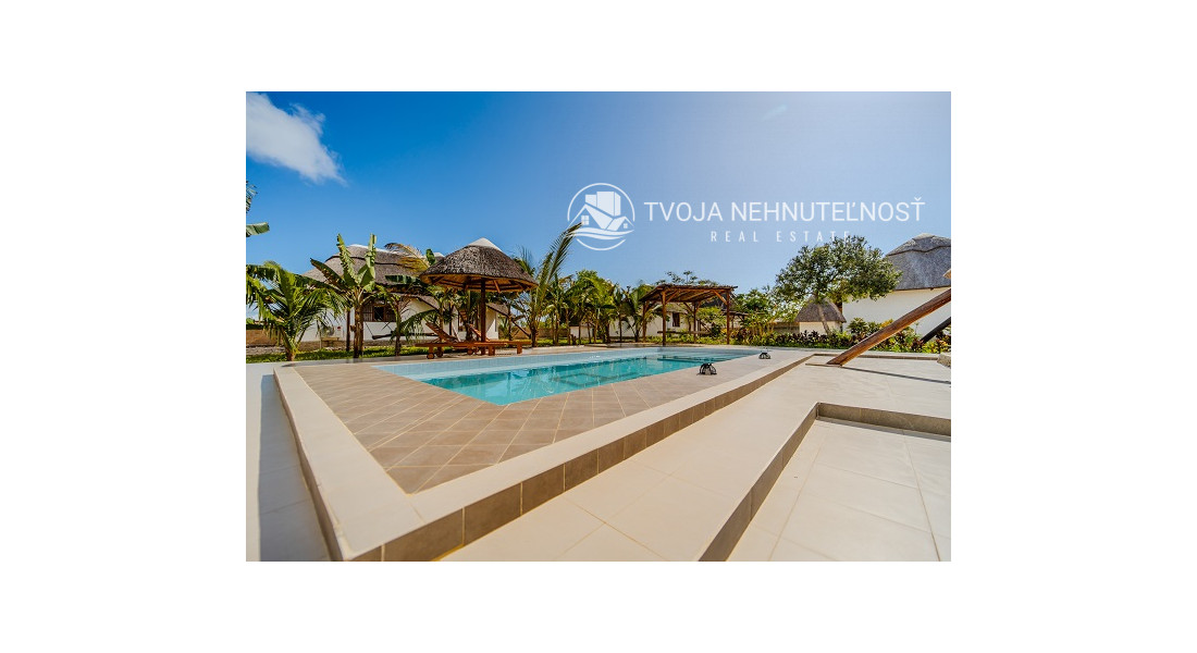 Dovolenkový prenájom Zanzibar - bungalov pre náročných - so záhradou a bazénom