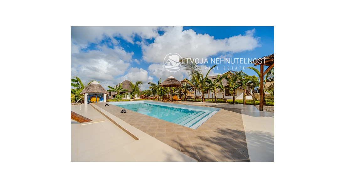 Dovolenkový prenájom Zanzibar - bungalov pre náročných - so záhradou a bazénom