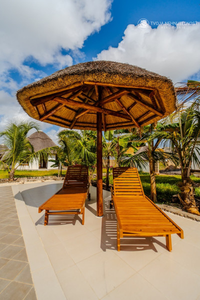 Dovolenkový prenájom Zanzibar - bungalov pre náročných - so záhradou a bazénom