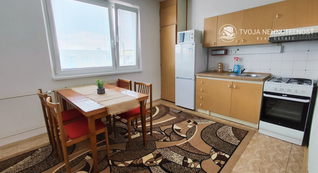 Prenajatý do 31.01.2026.... Prenájom 1 izbového bytu Sekčov Sibírska, čiastočne zariadený