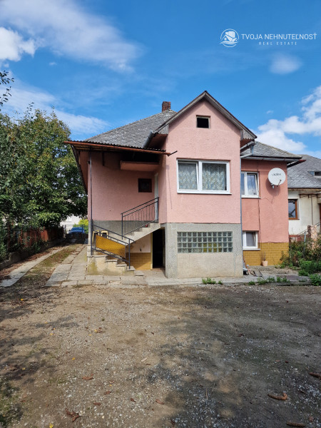 Perspektívny malý rodinný domček na budúcu realizáciu bývania podľa vlastných predstáv, Drienovská Nová Ves, intravilán