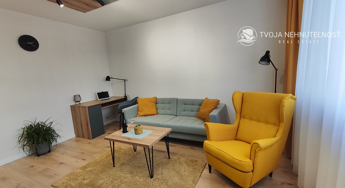 Prenajatý do 1.1.2026....Exkluzívny 2 izbový byt po kompletnej dizajnovej rekonštrukcii na Sekčove, 60 m2