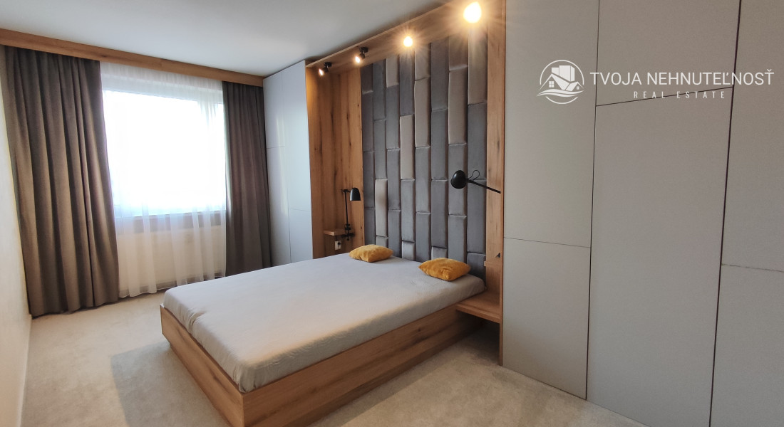 Prenajatý do 1.1.2026....Exkluzívny 2 izbový byt po kompletnej dizajnovej rekonštrukcii na Sekčove, 60 m2