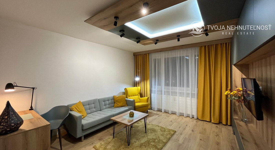 Prenajatý do 1.1.2026....Exkluzívny 2 izbový byt po kompletnej dizajnovej rekonštrukcii na Sekčove, 60 m2