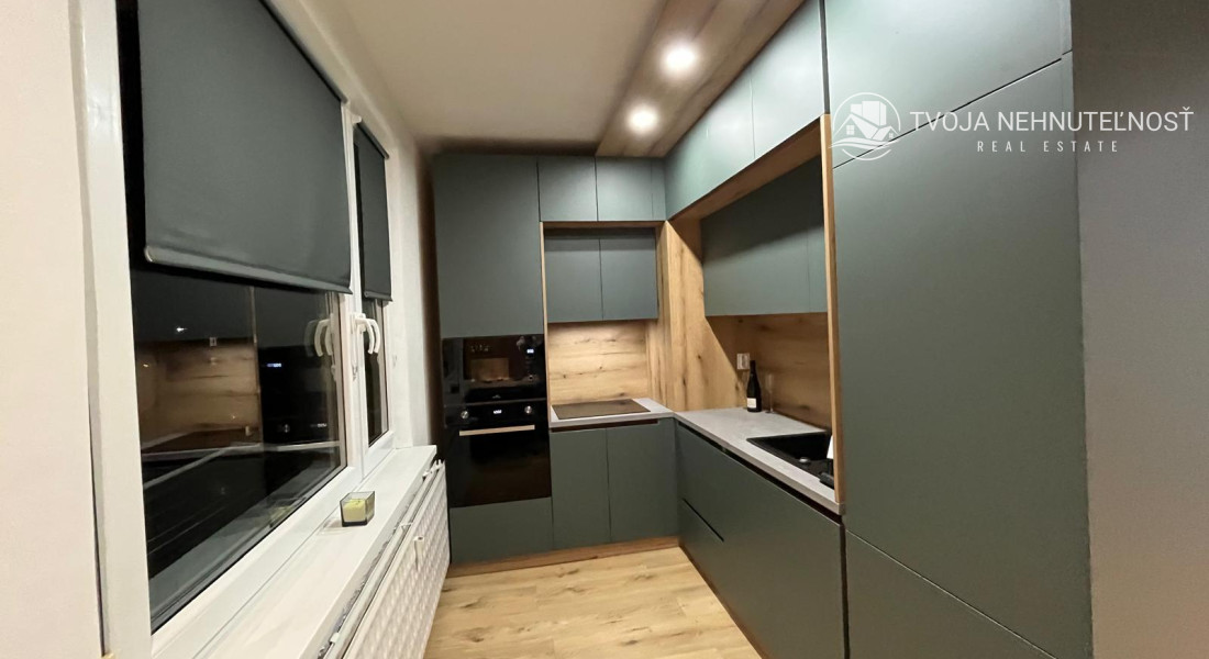 Prenajatý do 1.1.2026....Exkluzívny 2 izbový byt po kompletnej dizajnovej rekonštrukcii na Sekčove, 60 m2