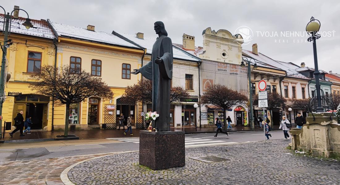 Priestor s parkovacím miestom -  na prenájom na Hlavnej ulici - Trojica - I.poschodie
