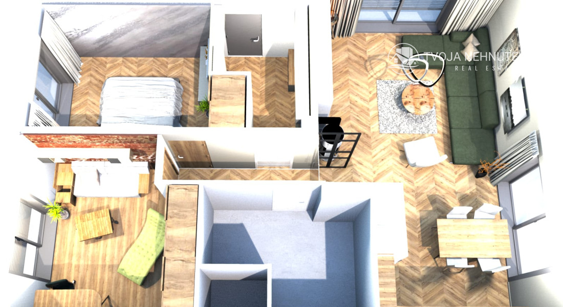 Posledný 3 izbový murovaný dom s pozemkom 502 m2 FINTICE-GRIBĽOVEC