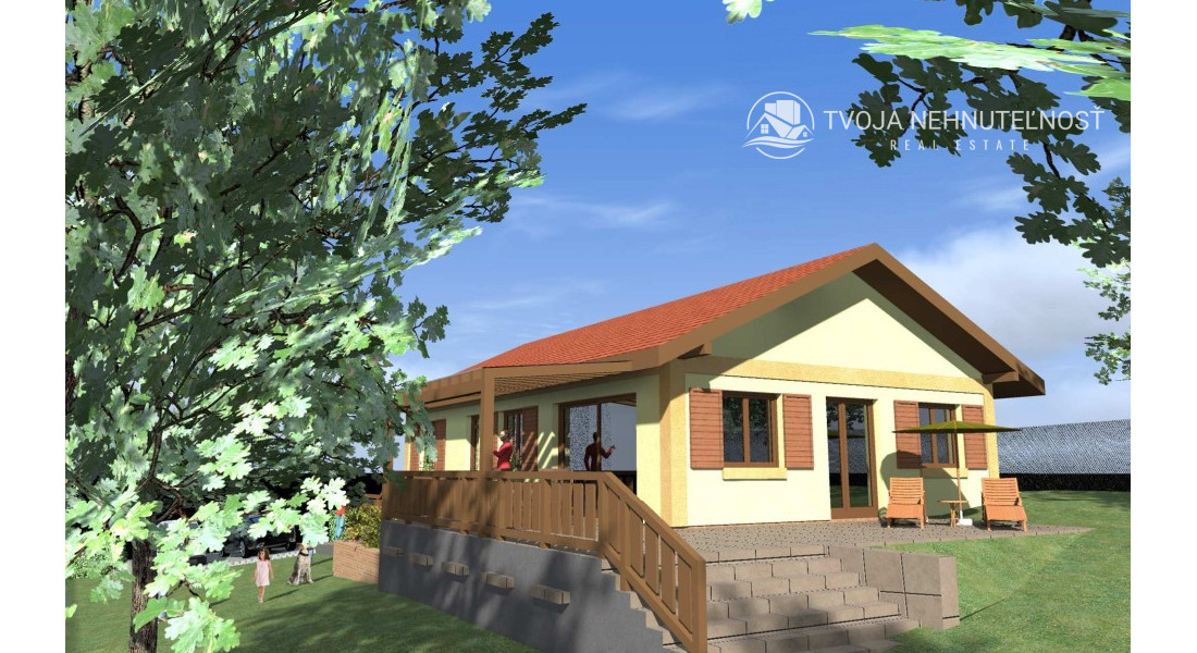 Na predaj krásny 4 izbový dom s možnosťou realizácie obytného podkrovia na 2 izby, veľkorysý pozemok 1000 m2, Fintice