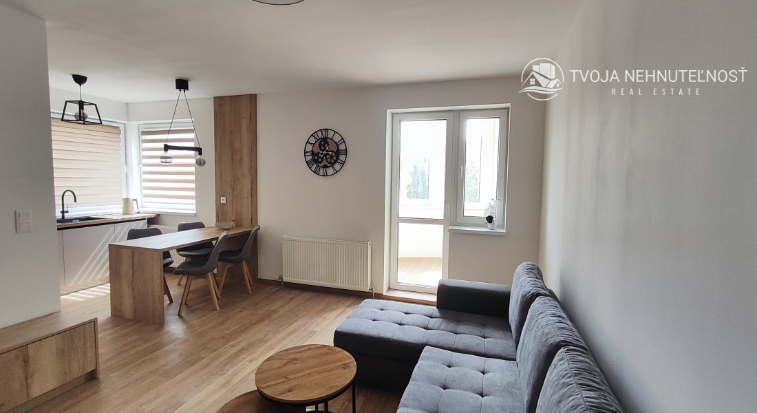 Prenajatý do 1.6.2026....Exkluzívny 2 izbový byt s loggiou pre náročnejších, Tekeľova ulica Ľubotice-Sekčov