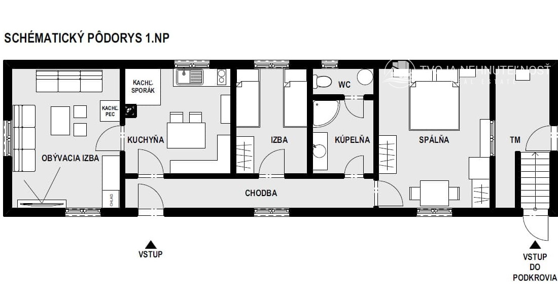 Dom s areálom na podnikanie, pozemok 2500 m2, dom - ubytovanie, jazierko, 2x altánok, biliardový dom, detské atrakcie
