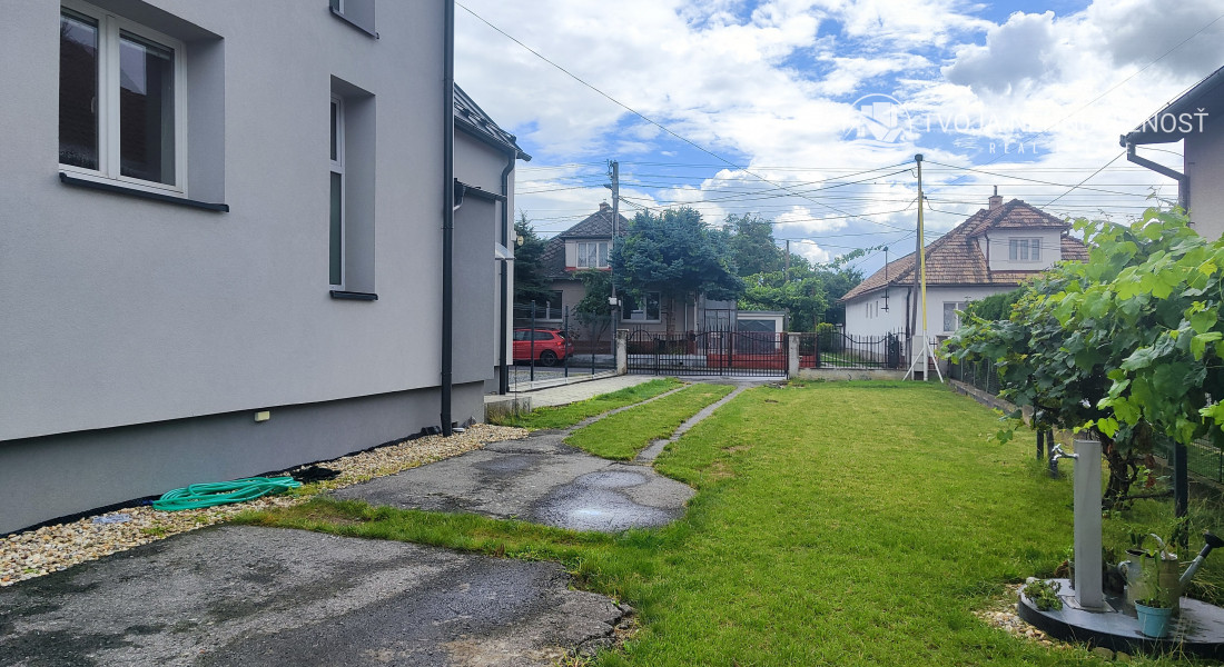 Lukratívne prenajatý investičný rodinný dom s dvomi bytmi Ľubotice, možnosť výstavby ďalšieho domu