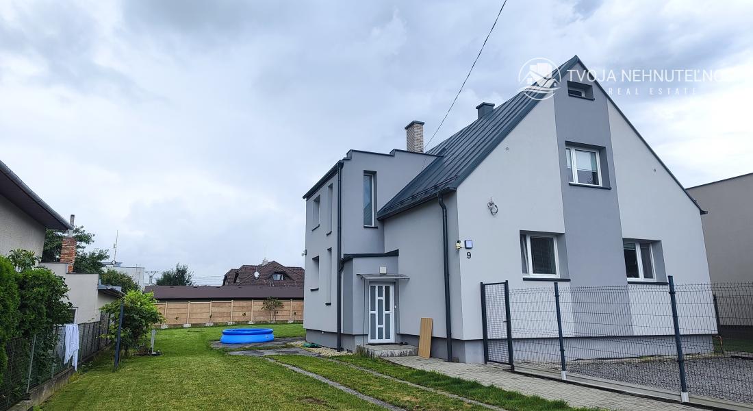 Lukratívne prenajatý investičný rodinný dom s dvomi bytmi Ľubotice, možnosť výstavby ďalšieho domu