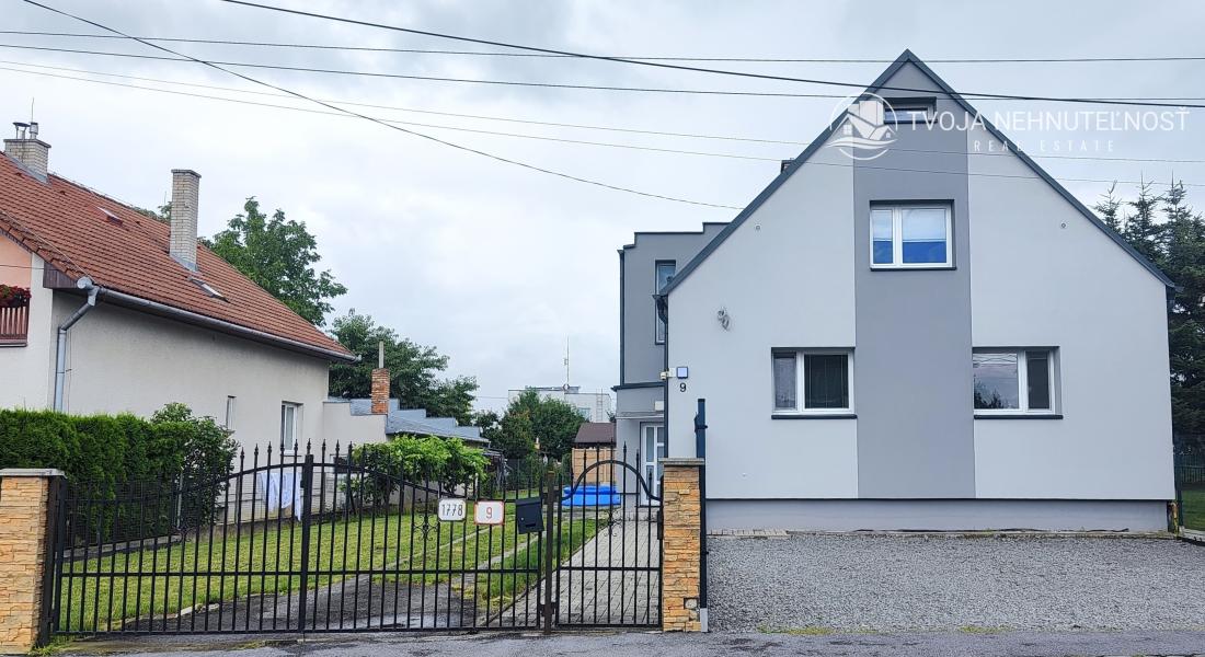 Lukratívne prenajatý investičný rodinný dom s dvomi bytmi Ľubotice, možnosť výstavby ďalšieho domu