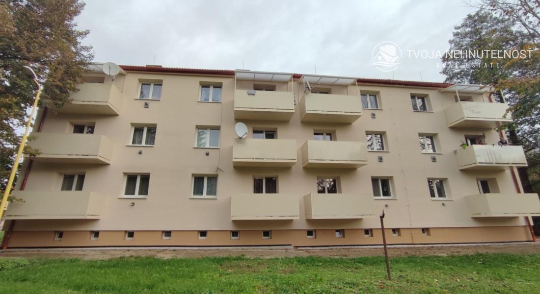 Na predaj tehlový 2 izbový byt s balkónom v blízkosti OC NOVUM, aktuálne prenajatý