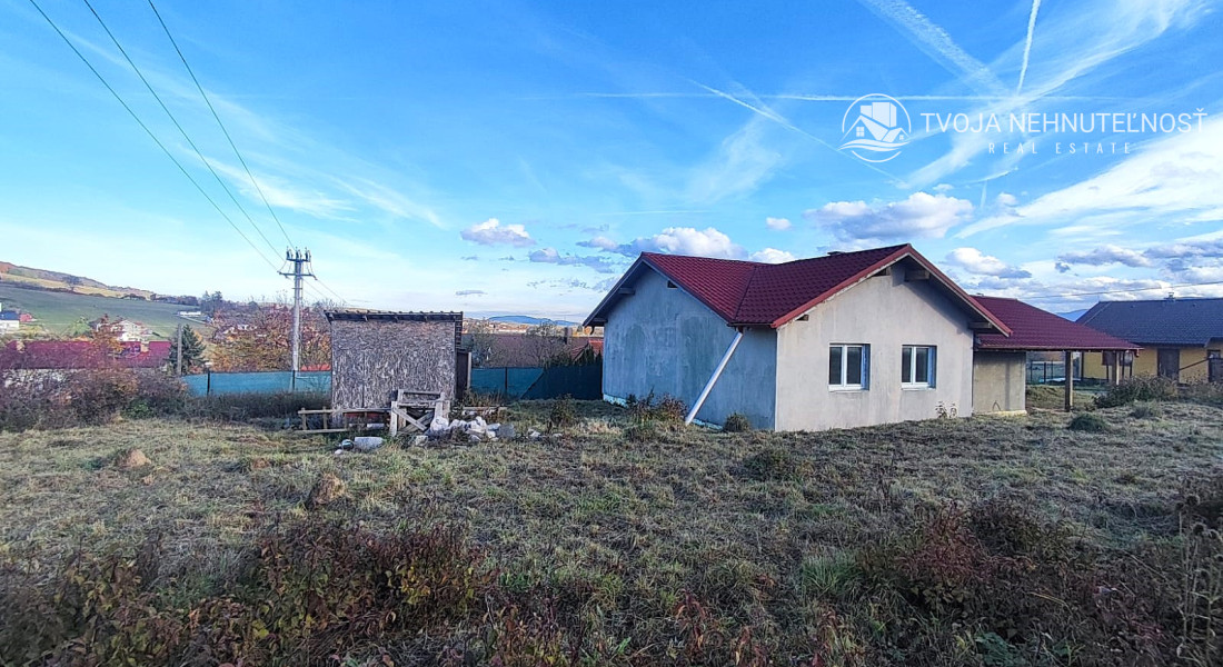 5 izbový rodinný holodom na veľkorysom pozemku 1050 m2 v obci Podhorany