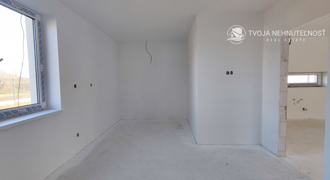 Novostavba 4 izbového domu vo vyhotovení  ŠTANDARD s pozemkom 501 m2 v projekte FINTICE-GRIBĽOVEC