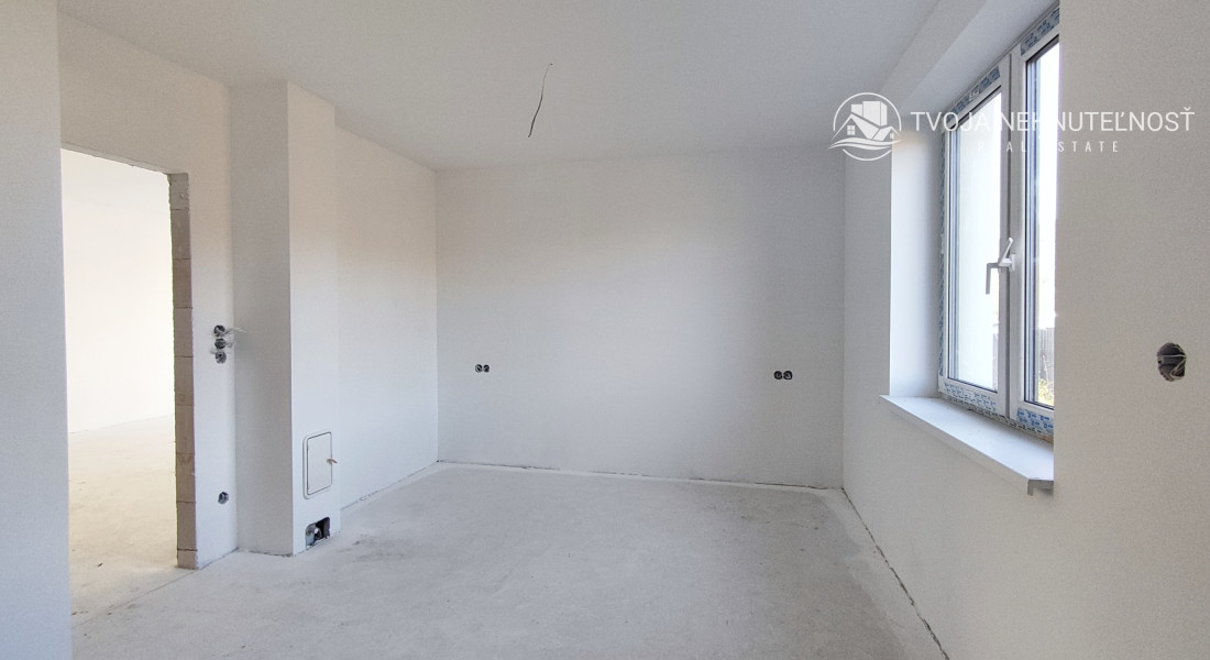 Novostavba 4 izbového domu vo vyhotovení  ŠTANDARD s pozemkom 501 m2 v projekte FINTICE-GRIBĽOVEC