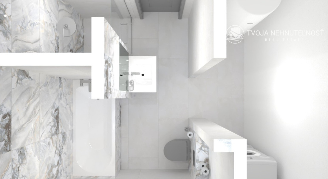 Novostavba 4 izbového domu vo vyhotovení  ŠTANDARD s pozemkom 501 m2 v projekte FINTICE-GRIBĽOVEC