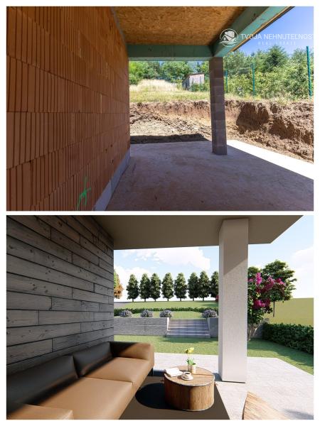 4 izbový rodinný dom obklopený zeleňou, iba s 1 susedom a nádherným výhľadom