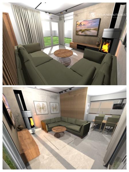 4 izbový rodinný dom obklopený zeleňou, iba s 1 susedom a nádherným výhľadom