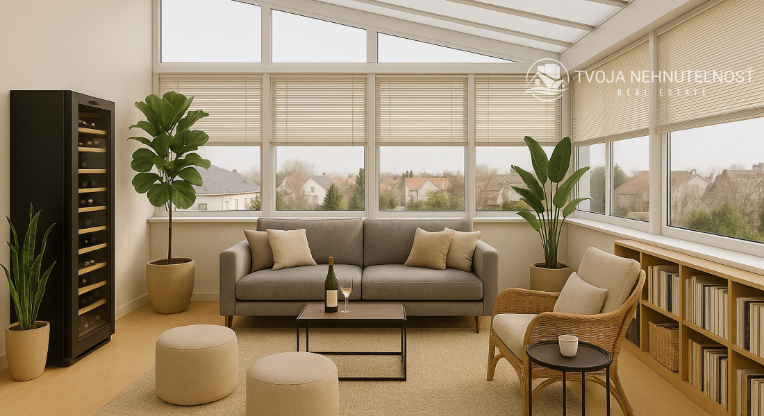 ZNÍŽENÁ CENA.... Dom pre rodinu - 5 izieb, garáž, prístrešok pre auto, slnečný pozemok 600 m2, altánok, podpivničený