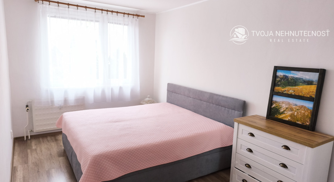 Útulný minimalistický 3 izbový byt v skvelej lokalite, Sekčov, Vansovej, pri MHD