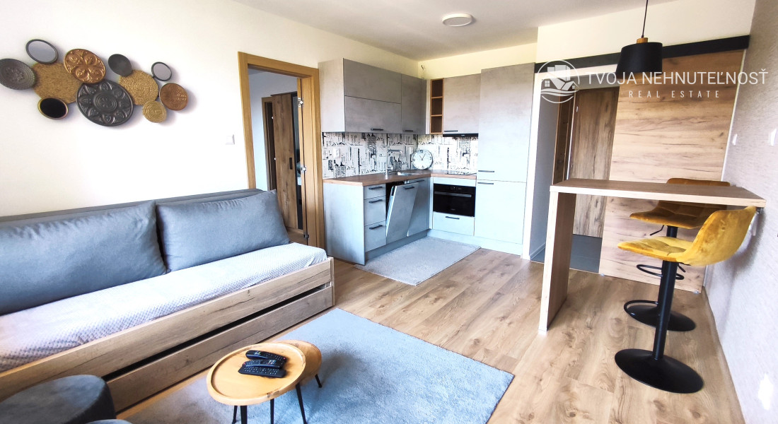 Na predaj supermoderný 2 izbový byt s dvomi loggiami v centre mesta pri OC NOVUM, Kúpeľná