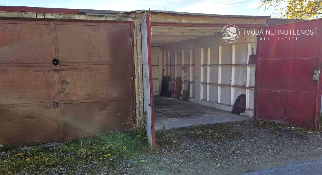 Perfektná garáž pri Sociálnej poisťovni v centre Prešova s montážnou jamou