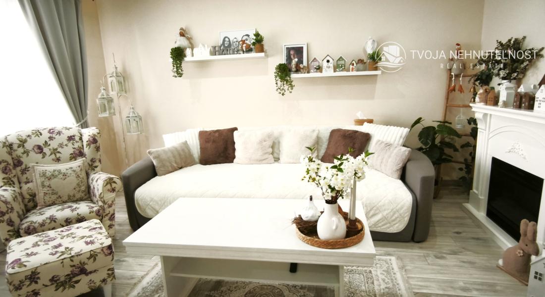 3 izbový byt "francúzska elegancia" v tichej slnečnej časti Sekčova, Popradská, extra veľký balkón, kompletne zariadený