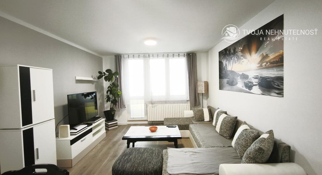 Voľný ihneď ... prenájom zrekonštruovaný 2 izbový byt s loggiou Československej armády, zariadený